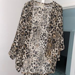 Cheetah cardigan